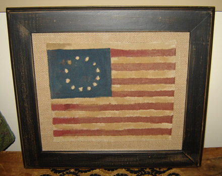 AM122 Framed Flag-