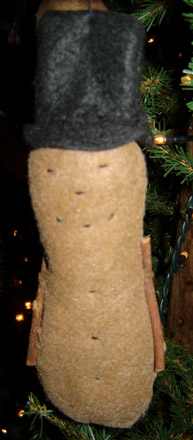 CT132 Prim Snowman Ornie-