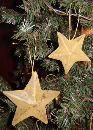 CT141 Cinnamon Star Ornies-Set of 6-
