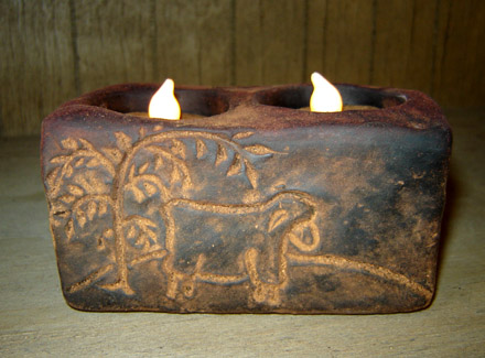 MO121 Double Tea Light Set-