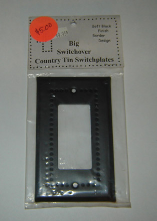 TN125 Single Switchplate-