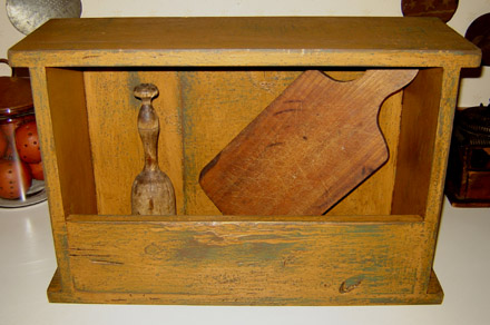 WO121 Wooden Storage Box-